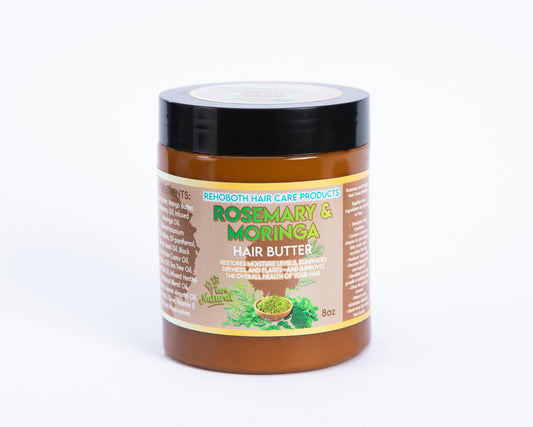Rosemary and Moringa Hair Butter - 8oz